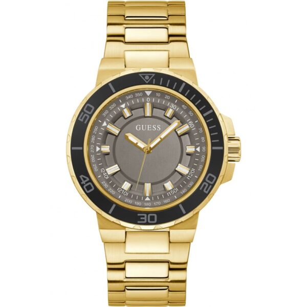 Guess Gold Stainless Steel Stainless Steel Watch
