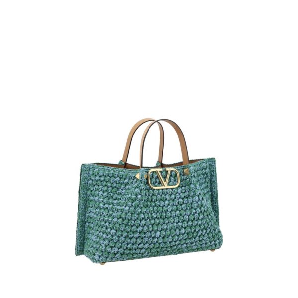 Valentino Garavani Raffia Tote Bag - Image 2