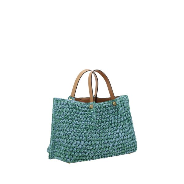Valentino Garavani Raffia Tote Bag - Image 3