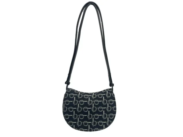 Burberry Mini Rocking Horse Crossbody Bag Purse Black - Image 4
