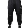 Dolce & Gabbana Black Polyester Logo Jogger Pants - Image 2