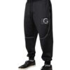 Dolce & Gabbana Black Polyester Logo Jogger Pants - Image 3