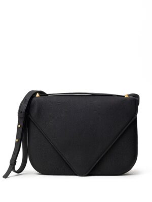 Bottega Veneta Black Leather Shoulder Bag