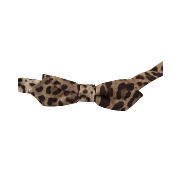 Dolce & Gabbana Brown Silk Ties & Bowty - Image 2