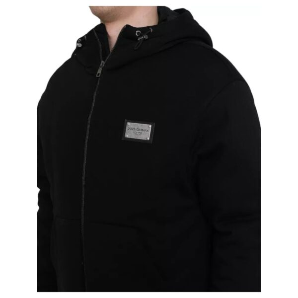 Dolce & Gabbana Black Cotton Jacket - Image 2
