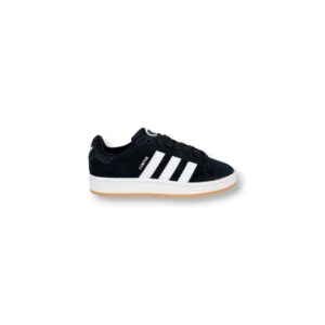 Adidas Black Suede Leather Sneaker