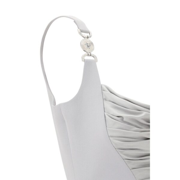 Versace Draped mini Dress - Image 3
