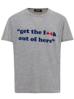 Dsquared² Gray Cotton T-Shirt