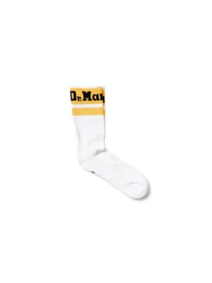 Dr. Martens White Cotton Sock