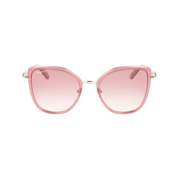 Ferragamo Multicolor Metal Sunglasses - Image 2