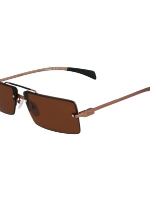 Ferragamo Yellow Metal Sunglasses
