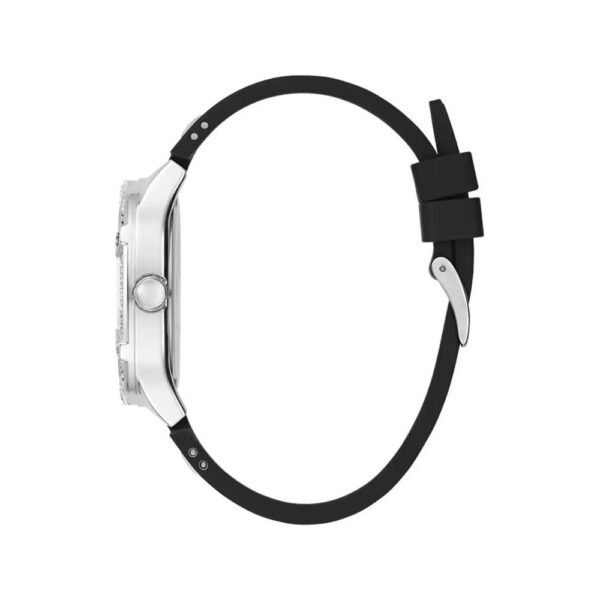 Guess Black Silicone Watch - Image 2