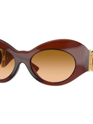 Versace Brown Acetate Sunglasses