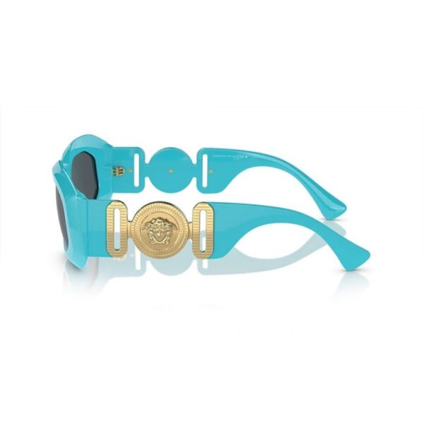 Versace Blue Acetate Sunglasses - Image 3