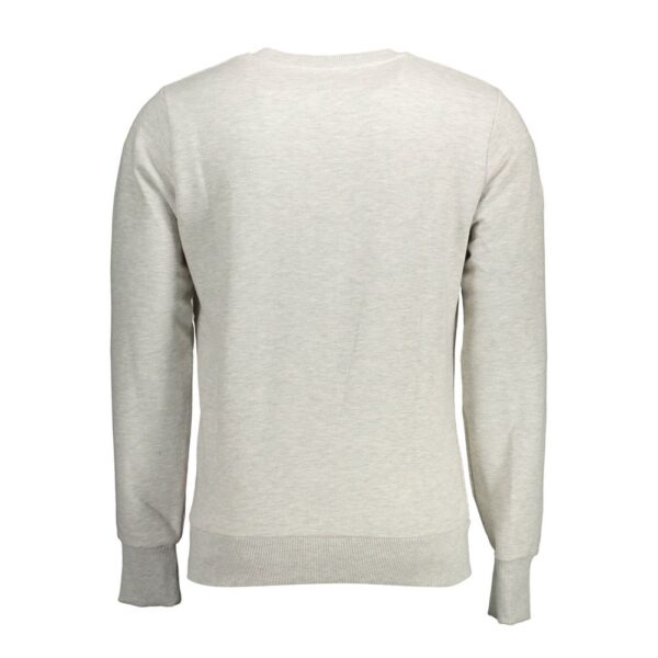 Superdry Gray Cotton Mens Sweater - Image 2