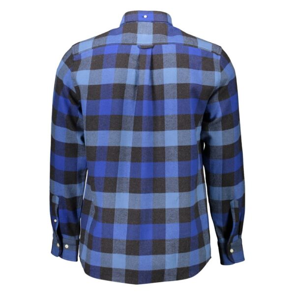 Gant Blue Cotton Men Shirt - Image 2