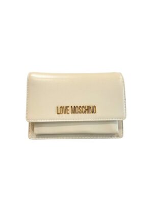 Love Moschino Beige Polyethylene Women Crossbody Bag