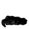 Dolce & Gabbana Black Fox Fur Neck Wrap Warmer Winter Scarf - Image 2