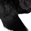 Dolce & Gabbana Black Fox Fur Neck Wrap Warmer Winter Scarf - Image 4