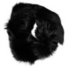 Dolce & Gabbana Black Fox Fur Neck Wrap Warmer Winter Scarf - Image 5