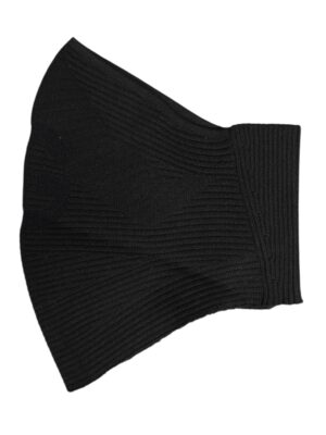 Dolce & Gabbana Black Nylon Knitted Ski Mask Balaclava