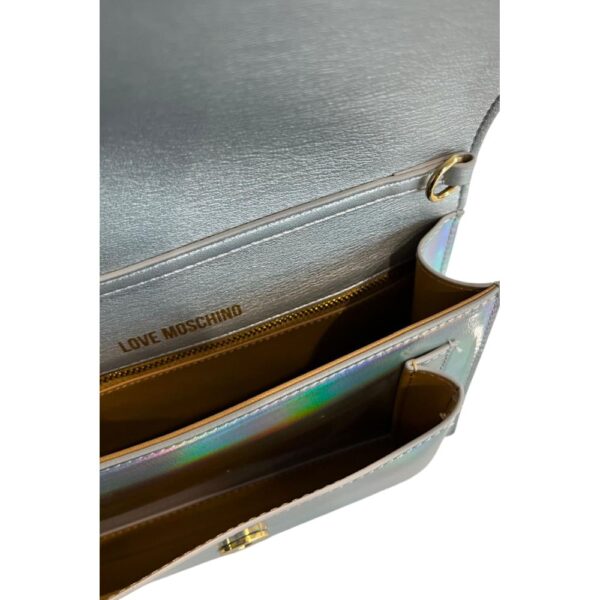 Love Moschino Silver Polyethylene Women Crossbody Bag - Image 5
