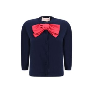 Valentino Bow Cardigan