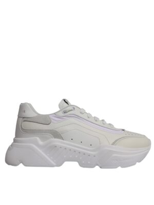 Dolce & Gabbana White Daymaster Low Top Sneakers Shoes