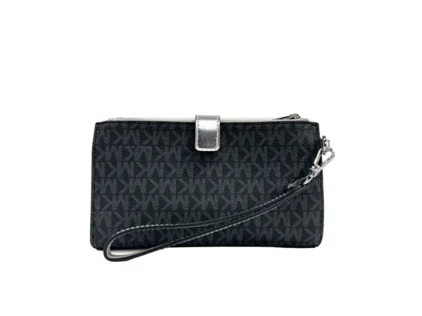 Michael Kors Jet Set Travel Double Zip Wristlet Wallet - Image 2