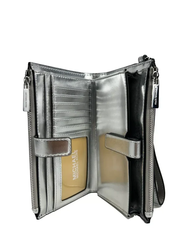 Michael Kors Jet Set Travel Double Zip Wristlet Wallet - Image 3