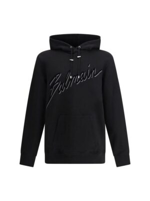 Balmain Logo cotton Hoodie