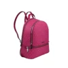Michael Kors Rhea Medium PVC Backpack Bookbag Dragon Fruit - Image 2