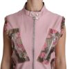 Dolce & Gabbana Stunning Pink Sleeveless Leather Vest - Image 5