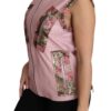 Dolce & Gabbana Stunning Pink Sleeveless Leather Vest - Image 2