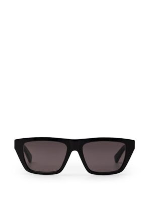 Bottega Veneta Black Acetate Sunglasses