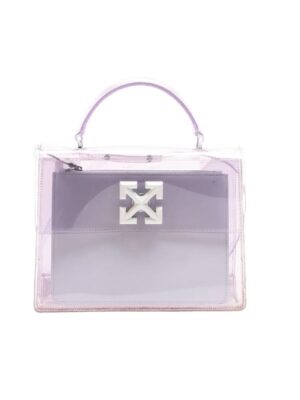Off-White White Pvc Crossbody Bag