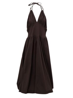 Bottega Veneta Brown Cotton Dress
