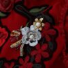 Dolce & Gabbana Ravishing Red Silk Embroidered Shorts - Image 7