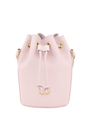 Valentino Garavani Mini Vlogo Drawstring Bucket Bag