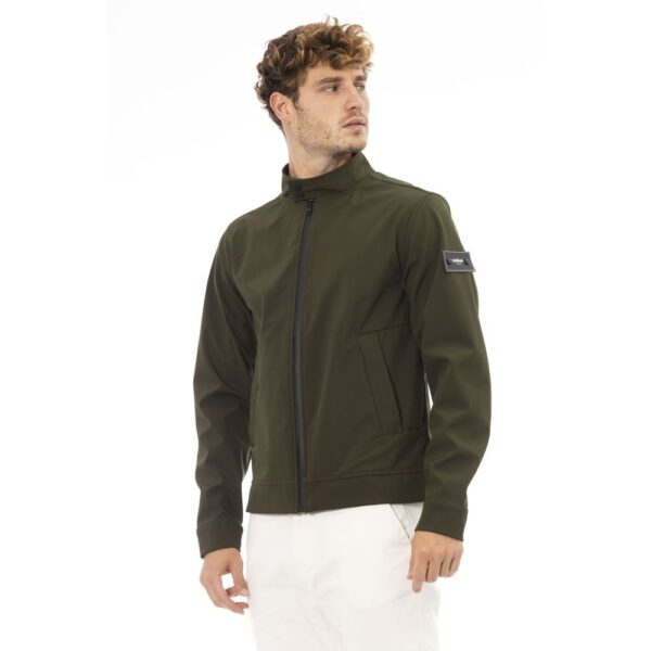 Baldinini Trend Green Other Fibres Men Jacket - Image 2