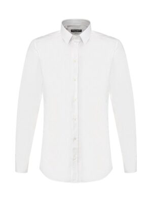 Dolce & Gabbana White Cotton Shirt