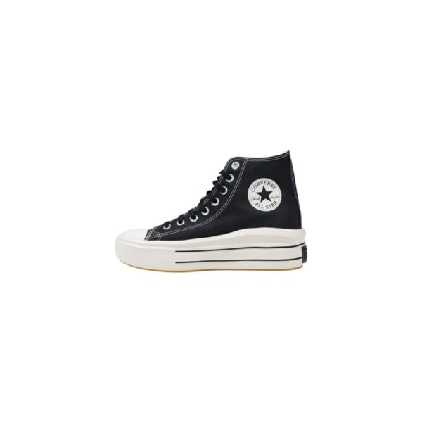 Converse Black Leather Sneaker - Image 2