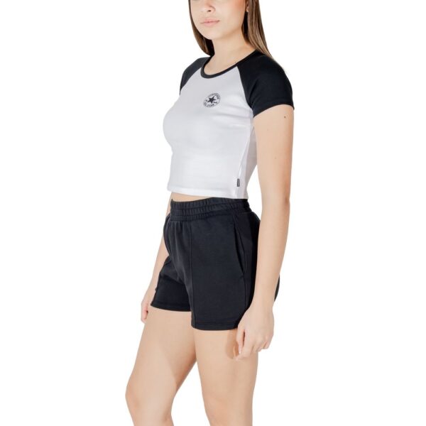 Converse Black And White Cotton Tops & T-Shirt - Image 4