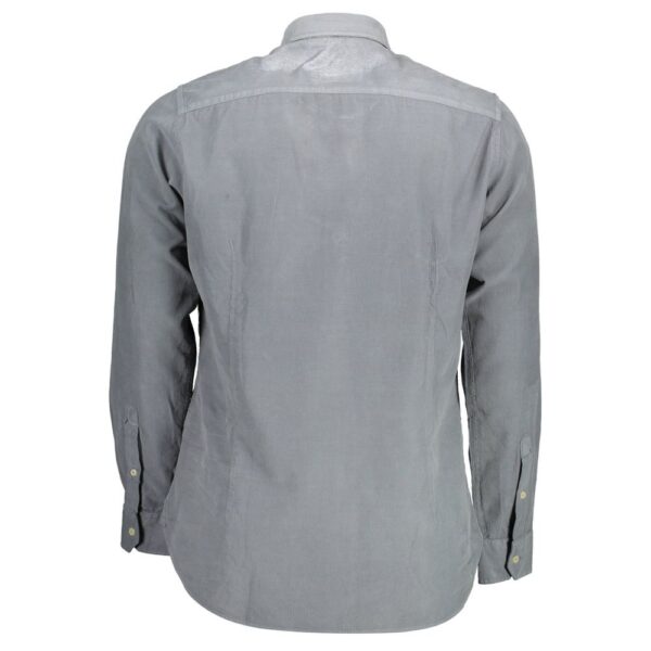 U.S. POLO ASSN. Blue Cotton Men Shirt - Image 2