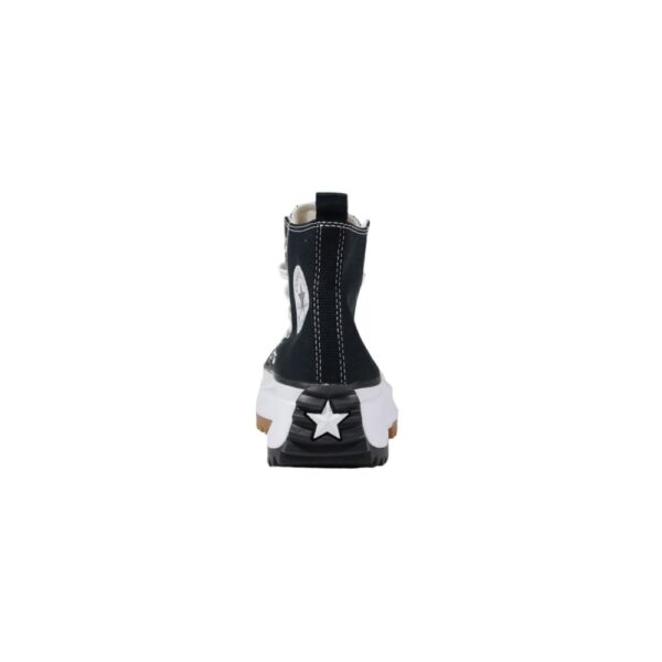 Converse Black And White Fabric Sneaker - Image 4