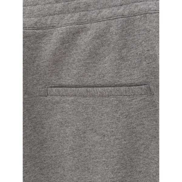 Alexander McQueen Chic Gray Cotton Blend Trousers - Image 5