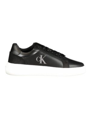Calvin Klein Black Polyester Sneaker