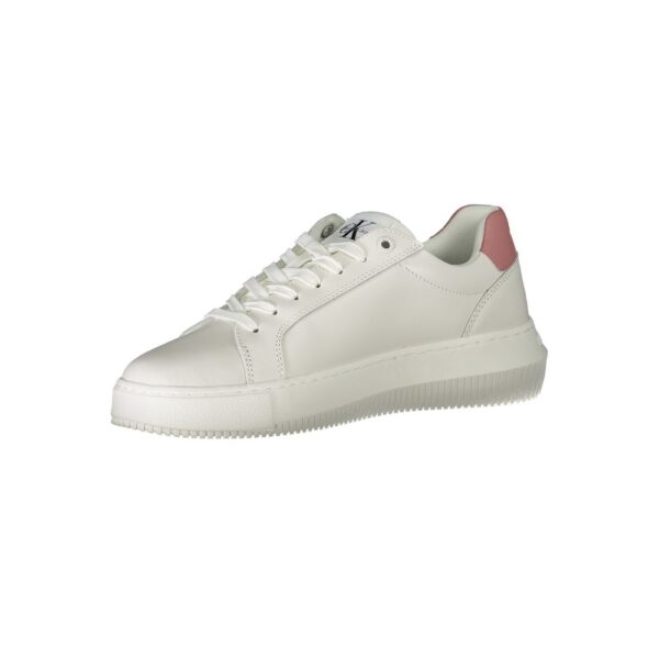 Calvin Klein White Polyester Sneaker - Image 3