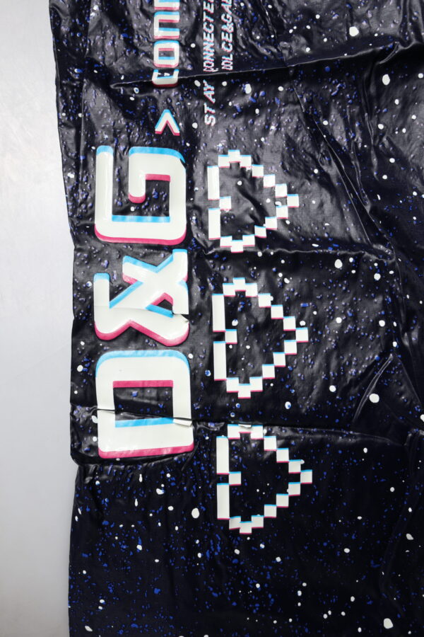 Dolce & Gabbana Dark Blue DG Game Print Cotton Jogger Pants - Image 6