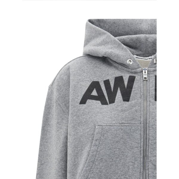 Alexander Wang Cropped Hoodie - Image 3